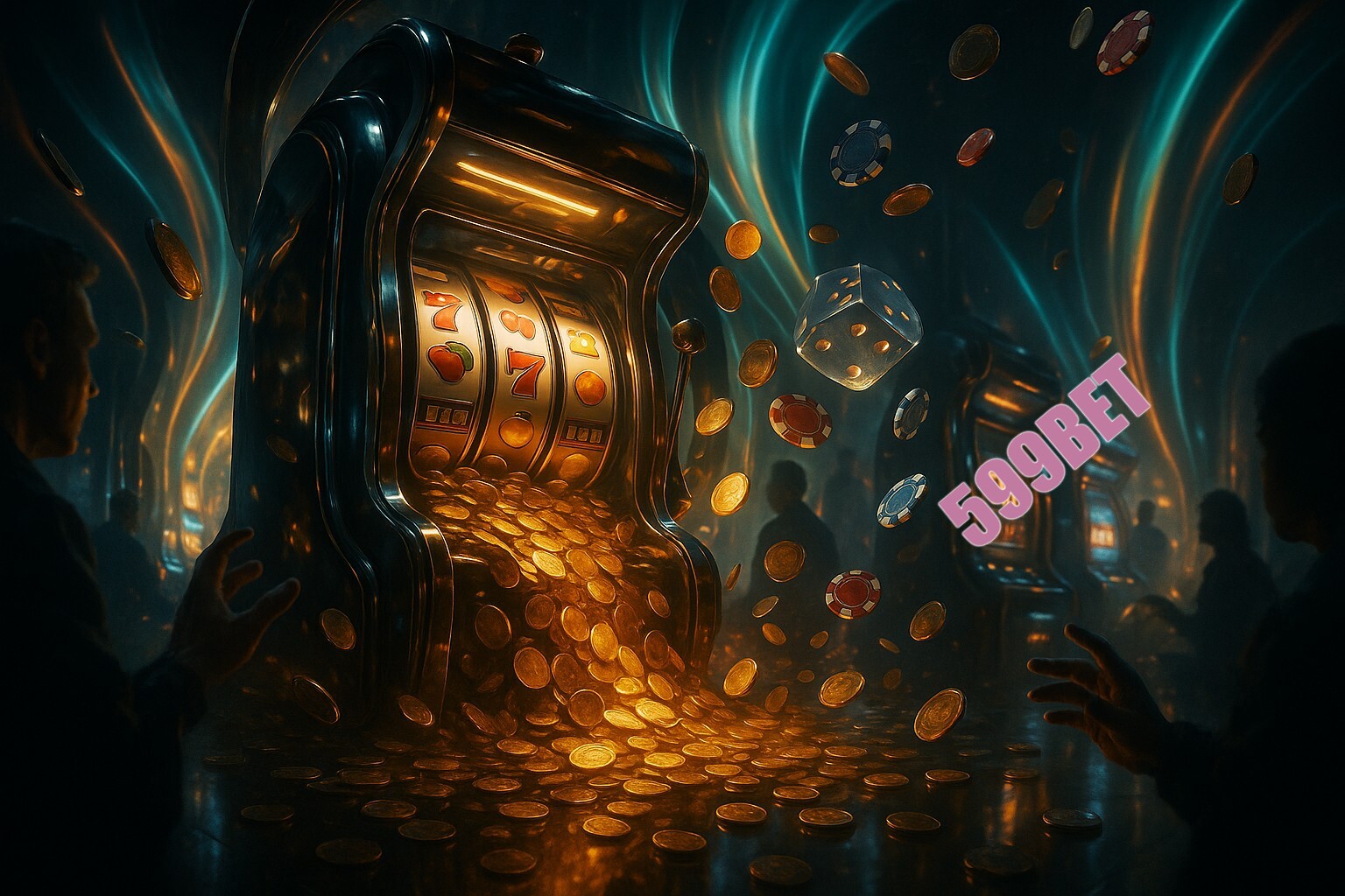 Diversos jogos de caça-níqueis